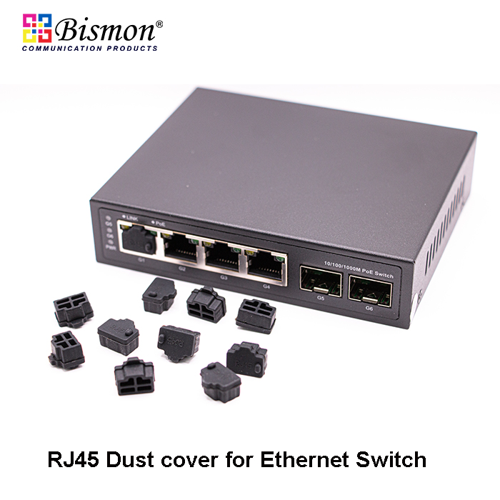 RJ45 Socket Protect Ethernet Switch  (จุกยางปิดช่อง RJ45 สำหรับเน็ทเวิร์คสวิตซ์ )